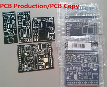 0.4 мм и 0.8 ММ Едностранно PCBA Двустранен ПХБ / Производство на Многослойни печатни платки Дешифрирането на IC чип копие на печатната платка 1.0 мм 2Л ПХБ в събирането на PCBA