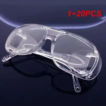 1 ~ 20PCS Спортни Очила Предното Стъкло Работни Очите Прозрачен Протектор Мотоциклет Безопасността на Ски Защита Открит Горещ Колоездене
