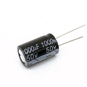 10ШТ Високо качество 50V1000UF 13*20 мм 1000UF 50V 13*20 Електролитни кондензатори