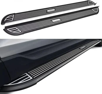 2 бр. Алуминиеви странични стъпала с двойна кабина, на стъпалата на Nerf, стъпала (със скоби) е Подходящ за Dodge Journey JCUV 2013-2023
