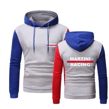 2024 Нов мъжки пуловер Martini Racing с принтом в стил харадзюку, ежедневни hoody, удобни памучни блузи с качулка в стил хип-хоп.