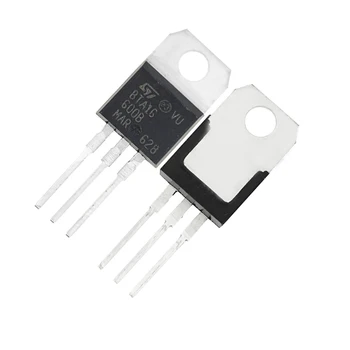 (5 бр) Двупосочни симистор SCR BTA16-600B TO-220 16A600V с голям чип