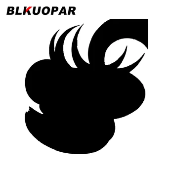 BLKUOPAR Силует на Главата на Маймуната Автомобили Стикер Аниме Модни Етикети Окклюзия Драскотини Слънцезащитен Каска Скейтборд Интериор на Автомобил