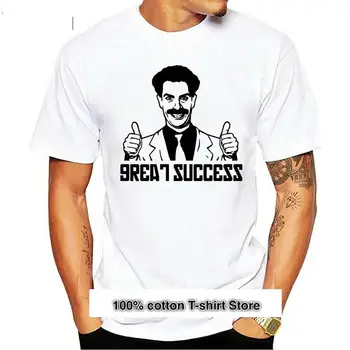 Borat-Camiseta de gran éxito ал hombre, camisa против eslogan divertido, talla s-xxl, Harajuku