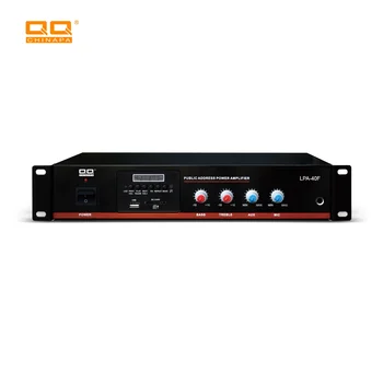 OEM ODM Субуфер, цифрово смесване конзоли аудиоусилитель с мощност 500 W, 4 канала