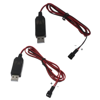 USB кабел от 5 до 2,54 за Акумулаторна Литиева батерия от 3.7 На дължина 1 M
