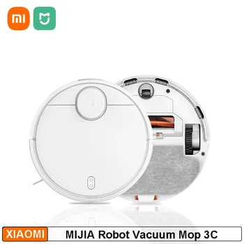XIAOMI MIJIA Робот-Прахосмукачка Моп 3C За Подметания, Измиване, Почистване на Дома, Почистване, LDS Сканиране, Циклонного Засмукване, Smart Planned Map Cleaner