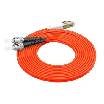 Дуплекс LC/UPC-ST/UPC, диаметър 3,0 mm 62,5/125 мулти-режим оптичен пач кабел OM1, дължина 1 m, 2 M, 3 M, 5 М, 10 М или допуска осъществяване на поръчка