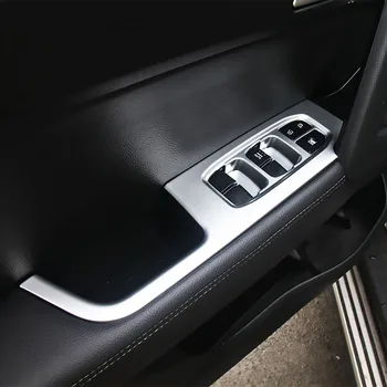 За Hyundai Creta IX25 2016 LHD Автомобили Вратата Подлакътник на Ключа на Прозореца Стикери за Украса Пайети контролен Панел Автоаксесоари