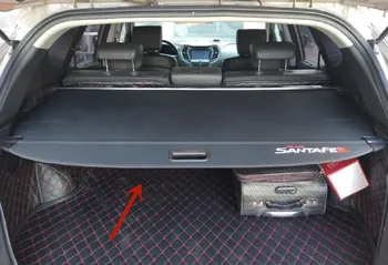 За Hyundai SantaFe 2013-2019 Телескопична преграда на багажника, преграда за багажно отделение, украса за стайлинг на автомобили
