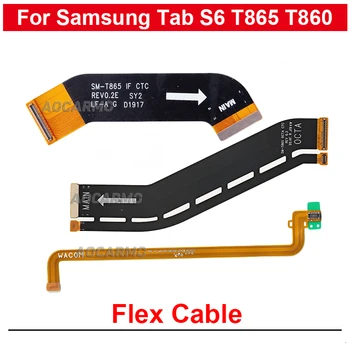 За Samsung Galaxy Tab S6 T865 T860 дънна Платка С LCD Сензорен екран, За Свързване на Flex Кабел, Резервни Части