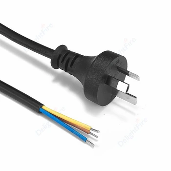 Захранващ кабел AU Plug 1.5 m/1,8 м 0,75 мм2 с 3-Пинов Щифт Австралия Импулсно Захранване Захранващ удължителен кабел За Електрическата мрежа