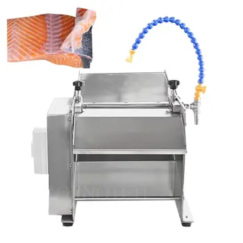 Индустриална машина за облекчаване на кожата с риба, филе от тилапия, машина за почистване на сом от калмари