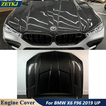 Капак LD Style От висококачествени въглеродни влакна Dry Carbon Здрав Автомобил бодикит за BMW X6 G06 X6M F96 2019 UP