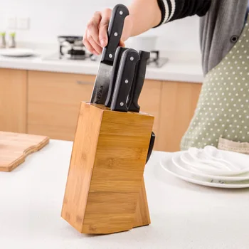 Креативни Кухненски Аксесоари Държач за инструменти на Многофункционални Рафтове за съхранение на Зеленчуци Притежателя на Ножа Кухненски Нож