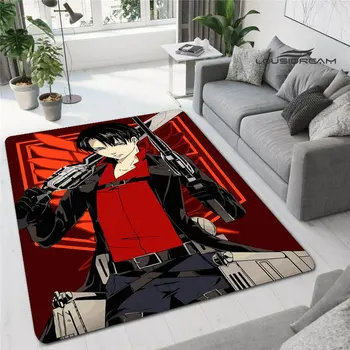 Модерен килим с аниме-принтом 