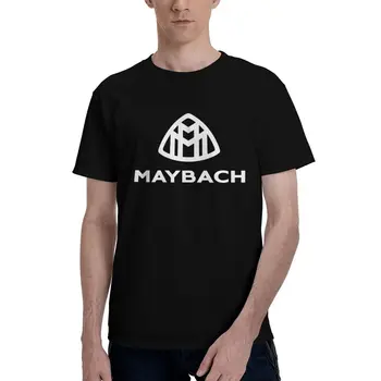 Модна тениска Maybach от памук с принтом, мъжки t-shirt, мъжки блузи, забавна тениска с къс ръкав