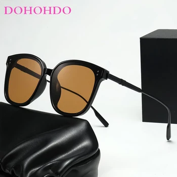 Модни слънчеви очила DOHOHDO Square За жени и мъже, декоративни очила прост дизайн, очила за шофиране, очила с Унисекс UV400