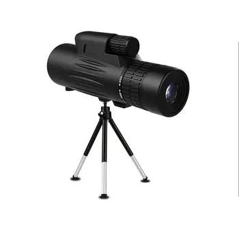Монокулярный телескоп с увеличение 10-30 × 42 от статив, улични монокуляры с висока разделителна способност за наблюдение за къмпинг и пътешествия