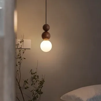 Мрамор, окачен лампа в Скандинавски стил Проста стая Ваби Съби окачен лампа балон във формата На Тиква Маса ресторант бижу светлина