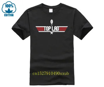 Мъжка тениска с логото на Топ Гън Топ Lad Топка