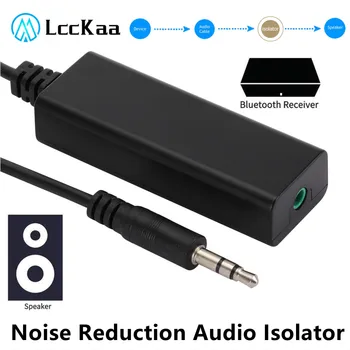 Намаляване на шума Аудиоизолятор 3.5 мм Aux Аудио Филтър за шум Контур заземяване За премахване на шум автомобилни стерео системи за домашно стерео