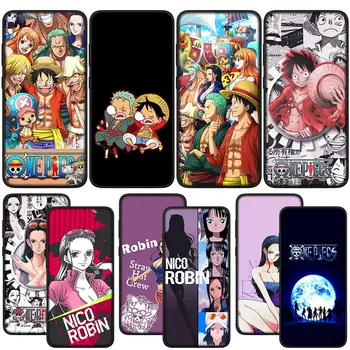 Нико Робин One Pieces Luffy Мек Калъф за Телефон Xiaomi Poco X3 NFC GT X4 M2 M3 M4 M5 Pro 10T 11T 11 12 C40 F3 A3 A2 Калъф