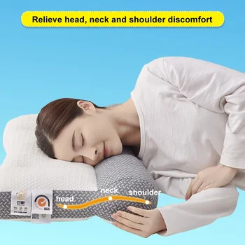 Нов прием на Супер Ергономични възглавници, ортопедични Във Всички позиции за сън, за контура на врата, рамото, шията и облекчаване на болки в възглавница