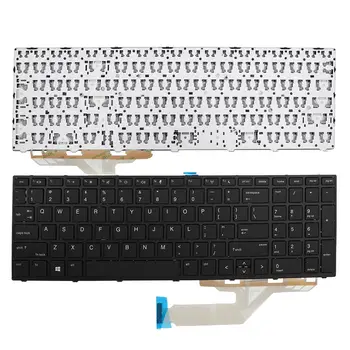 Новата клавиатура за лаптоп US с рамка, подходящи за HP ProBook 450 серия G5 G5 455