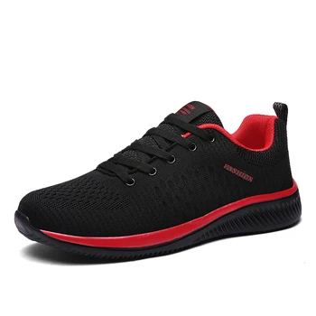 Нови мъжки маратонки Удобни спортни обувки, Мъжки лека обувки за ходене Градинска дишаща нескользящая ежедневни обувки за бягане