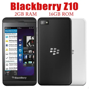 Оригинален отключени мобилен телефон BlackBerry Z10 2 GB RAM памет 16 GB ПАМЕТ Мобилна 8-мегапикселова камера на Смартфон със сензорен екран, Bluetooth BlackBerry OS