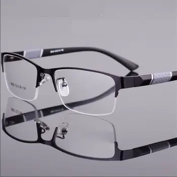 Очила за четене със Защита от Синя Светлина, Блокер Сини Лъчи, ултра-леки Бизнес Очила За четене В Метална Рамка