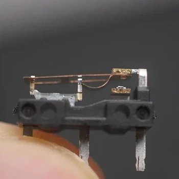 Прахоустойчив черно мишка Micro 3Pin Сребърен контактор 100 М 100 Милиона