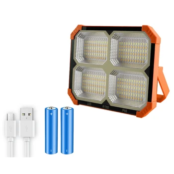 Слънчевата светлина с led подово светильником капацитет от 500 LM идеален за къмпинг, на открито и аварийно осветление
