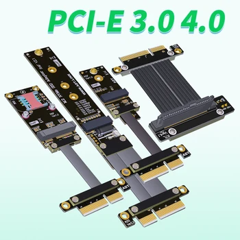 Странично PCIe 3.0 4.0 X4 режим До M. 2 NVMe Ключ M/M. 2 WiFi Ключ на А. Д. /Mini-PCIe mPCIe/U 2 (СФФ-8639) SSD Удължител за PCI Express