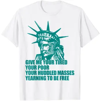 Тениска със статуята на Свободата 
