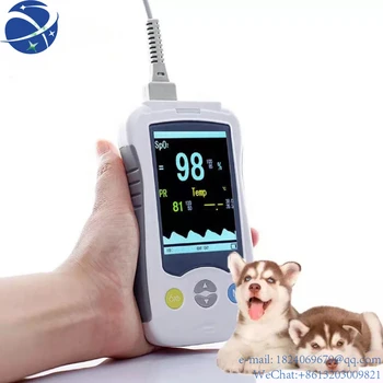 Юн YiHandheld Ветеринарен детектор sMonitoring с една литиева батерия, устройство за измерване на пулса ветеринарен лекар, с дълъг съдържание на кислород в кръвта
